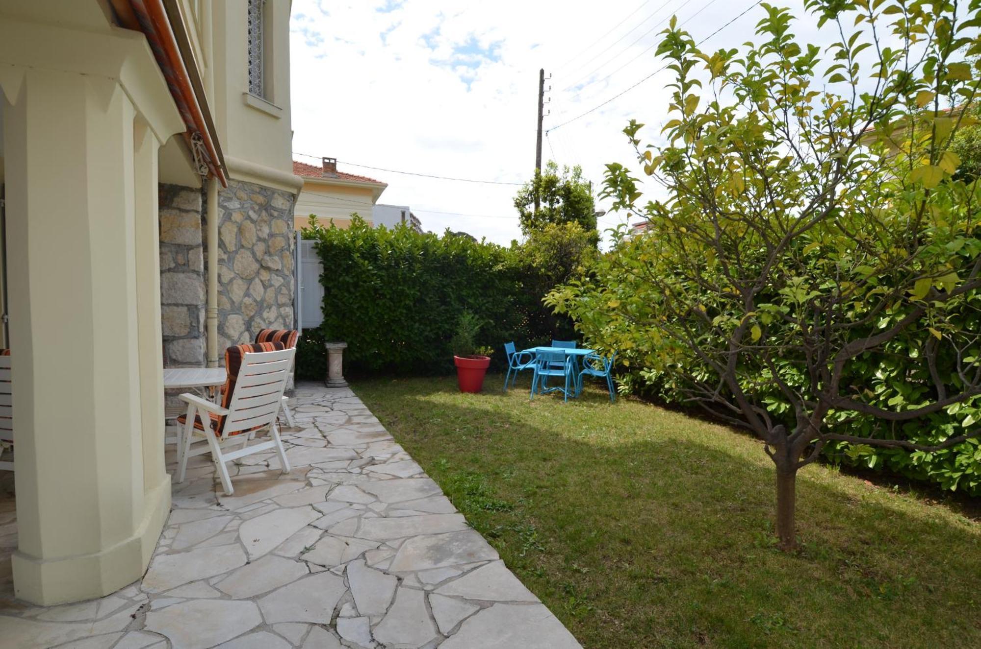 Parc Louisa - Appartement D'Epoque Avec Jardin Et Parking 4 Personnes Le Port De ניס מראה חיצוני תמונה