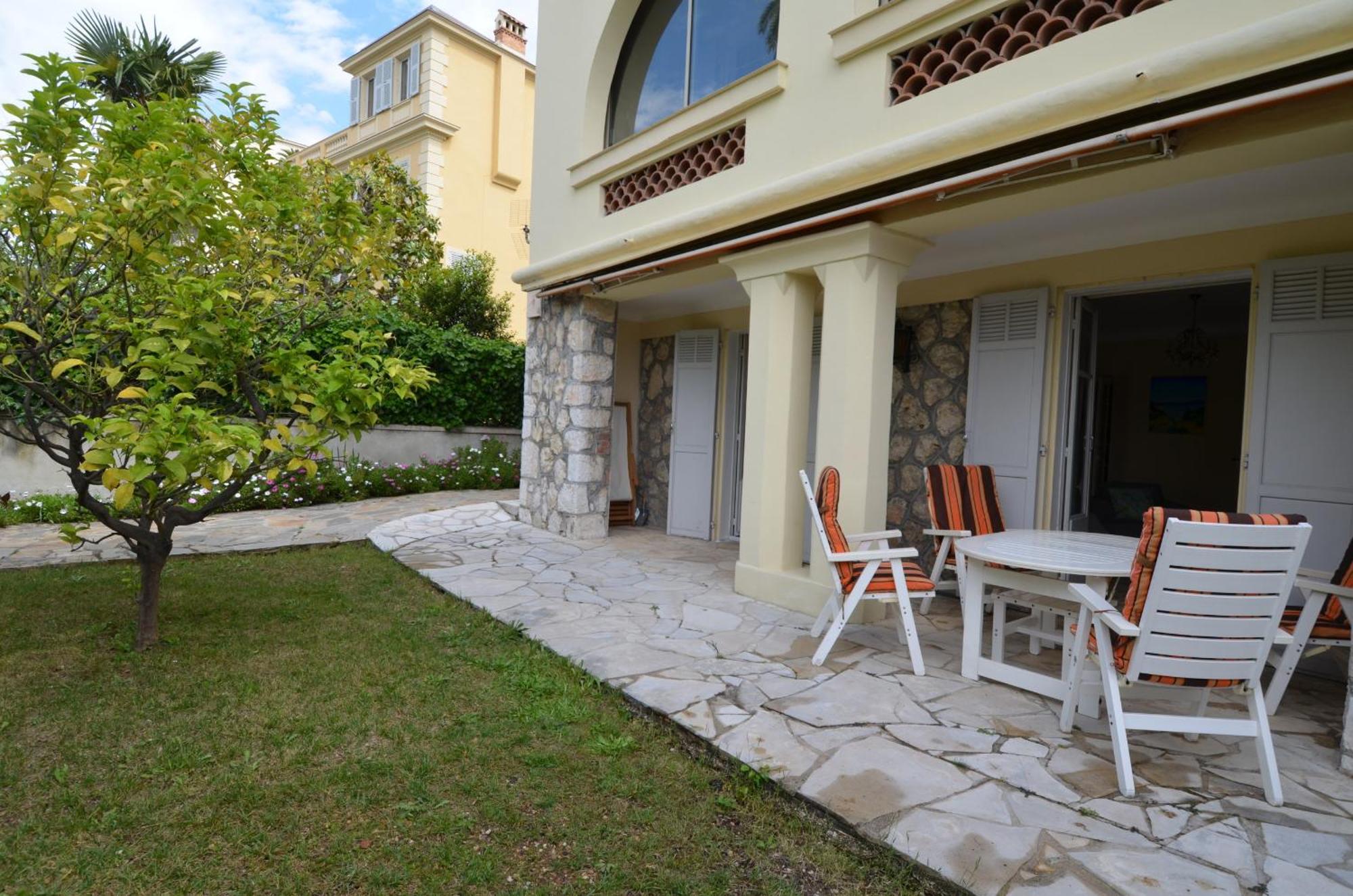 Parc Louisa - Appartement D'Epoque Avec Jardin Et Parking 4 Personnes Le Port De ניס מראה חיצוני תמונה
